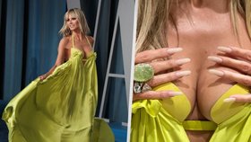 Luxusní Heidi Klumová (48): Poodhalená ňadra a prsty v hodnotě desítek milionů! 