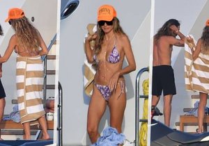 Heidi Klum ukázala, co skrývá pod ručníkem