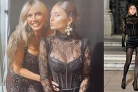 Oslnivá dcera Heidi Klumové: Leni hvězdou módní přehlídky!