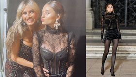 Oslnivá dcera Heidi Klumové: Leni hvězdou módní přehlídky!