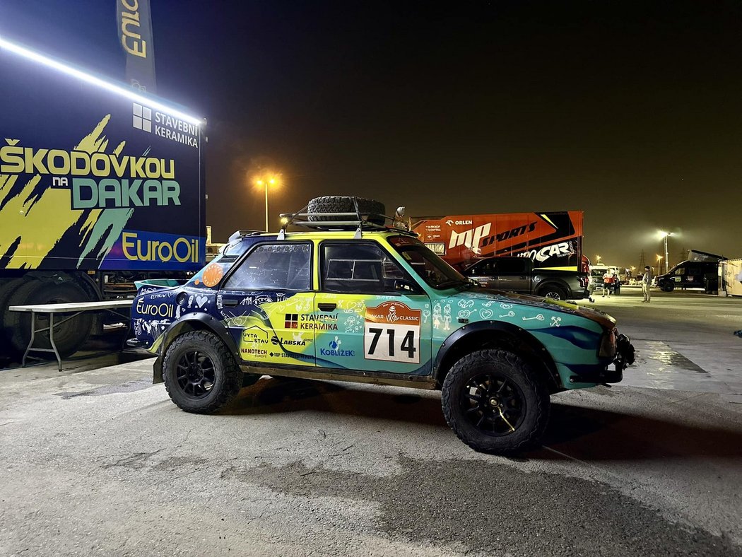 Ondřej Klymčiw na Rallye Dakar 2024