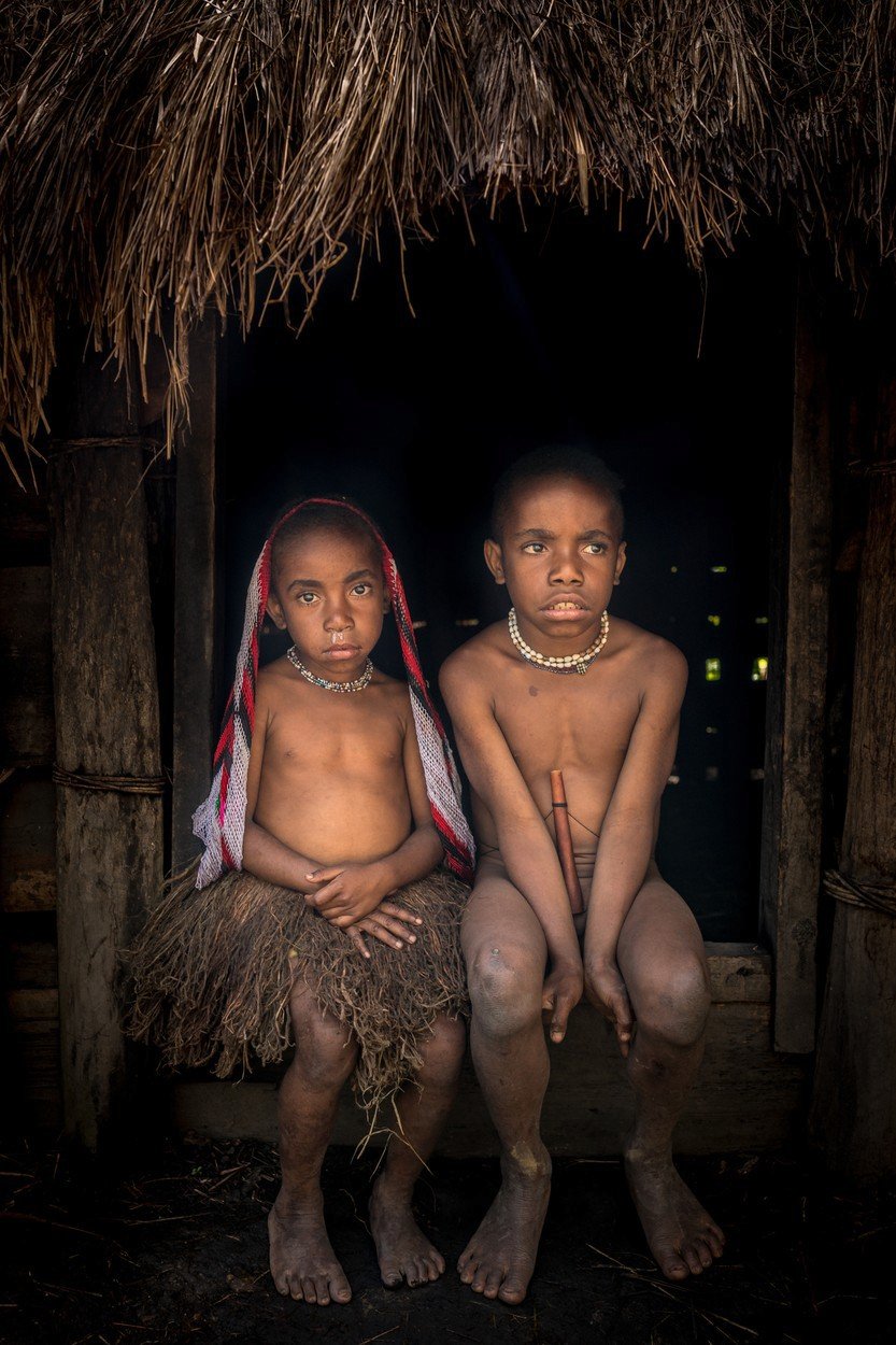 Kmen Dani žijící v Západní Nové Guineji