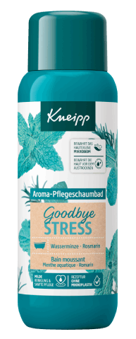 Pěna do koupele Goodbye Stress, Kneipp, 169 Kč (400 ml), koupíte v síti drogérií