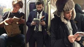 Prdlačka svalovci! Ženy uchvátila Instagram skupina Sexy týpci čtou knihy.