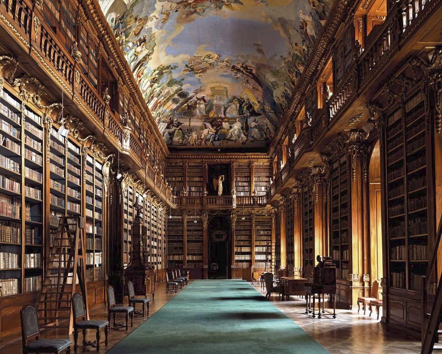 Strahov Monastery Library, Praha, Česká republika