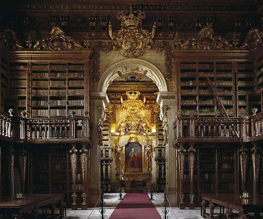 Joanina Library, Coimbra, Portugalsko