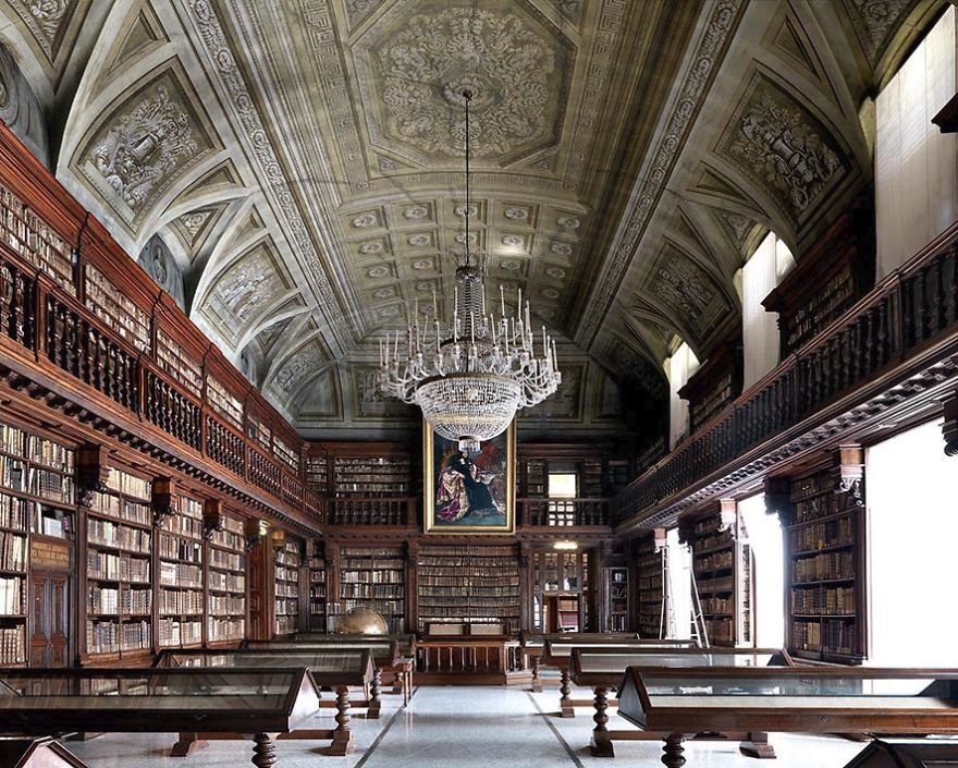 Braidense National Library, Milano, Itálie