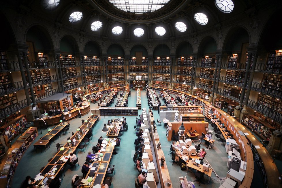 Bibliothèque nationale de France, Paříž, Francie
