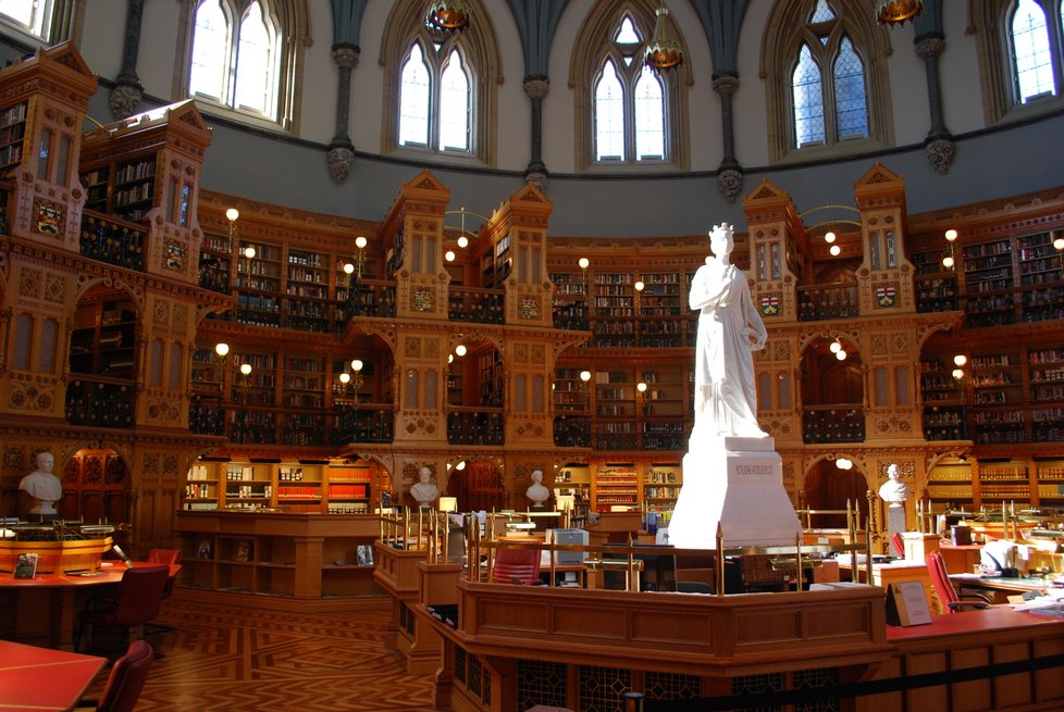 Library of Parliament, Ottawa, Kanada