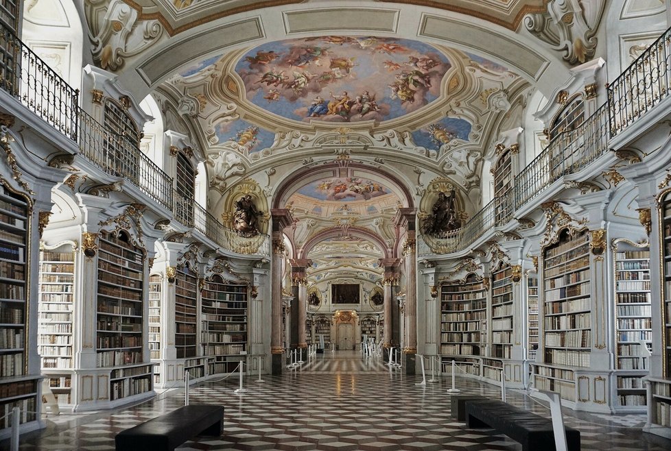 Stiftsbibliothek Admont, Admont, Rakousko