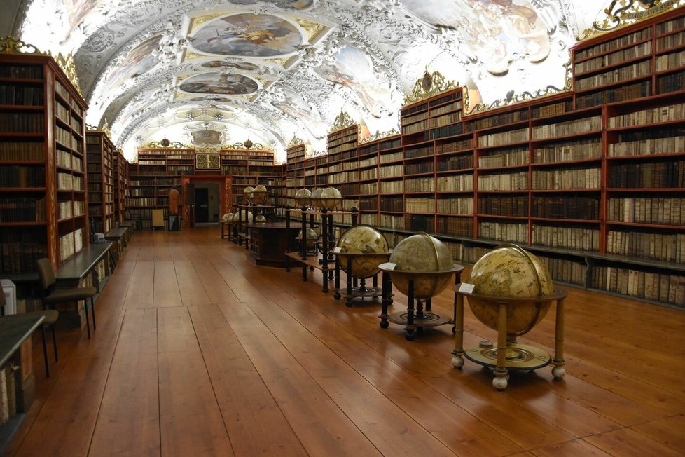 Strahovská knihovna, Praha, Česko