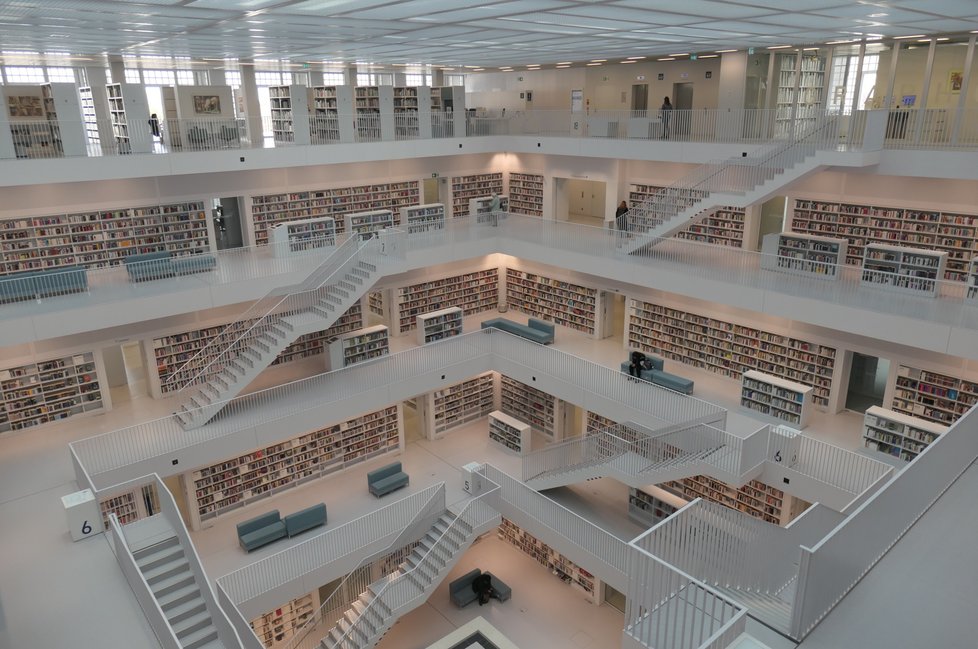 Stadtbibliothek Stuttgart, Stuttgart, Německo