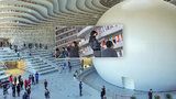 Ráj knihomolů: Futuristická knihovna Binhai ve městě Tchien-ťin v Číně