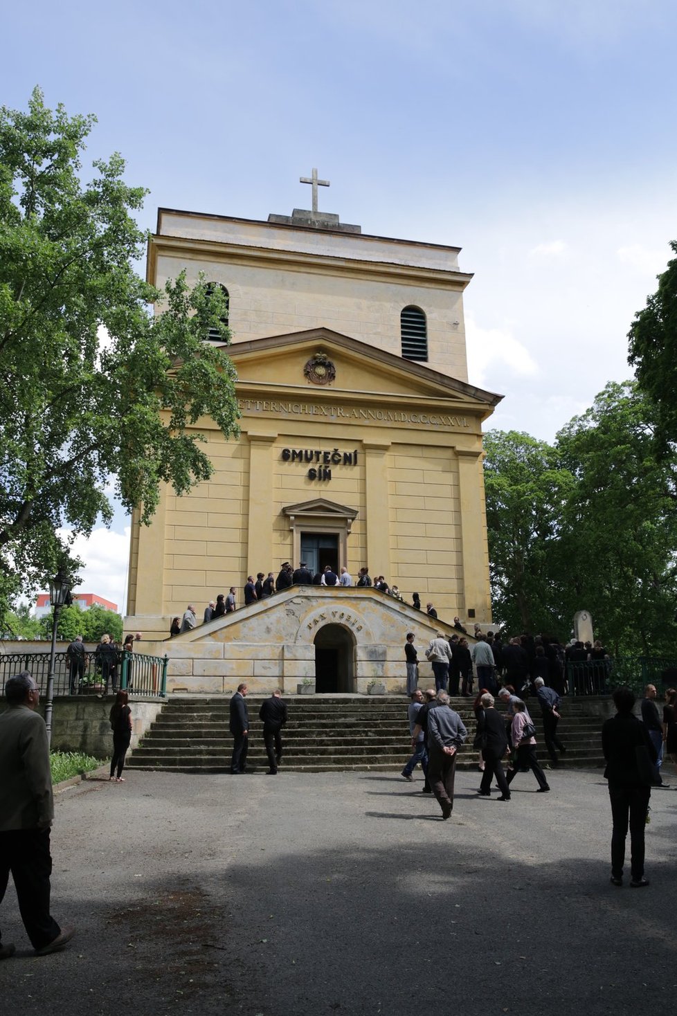 Rodina a přátelé se dnes naposledy rozloučili s knihovnicí Hankou.