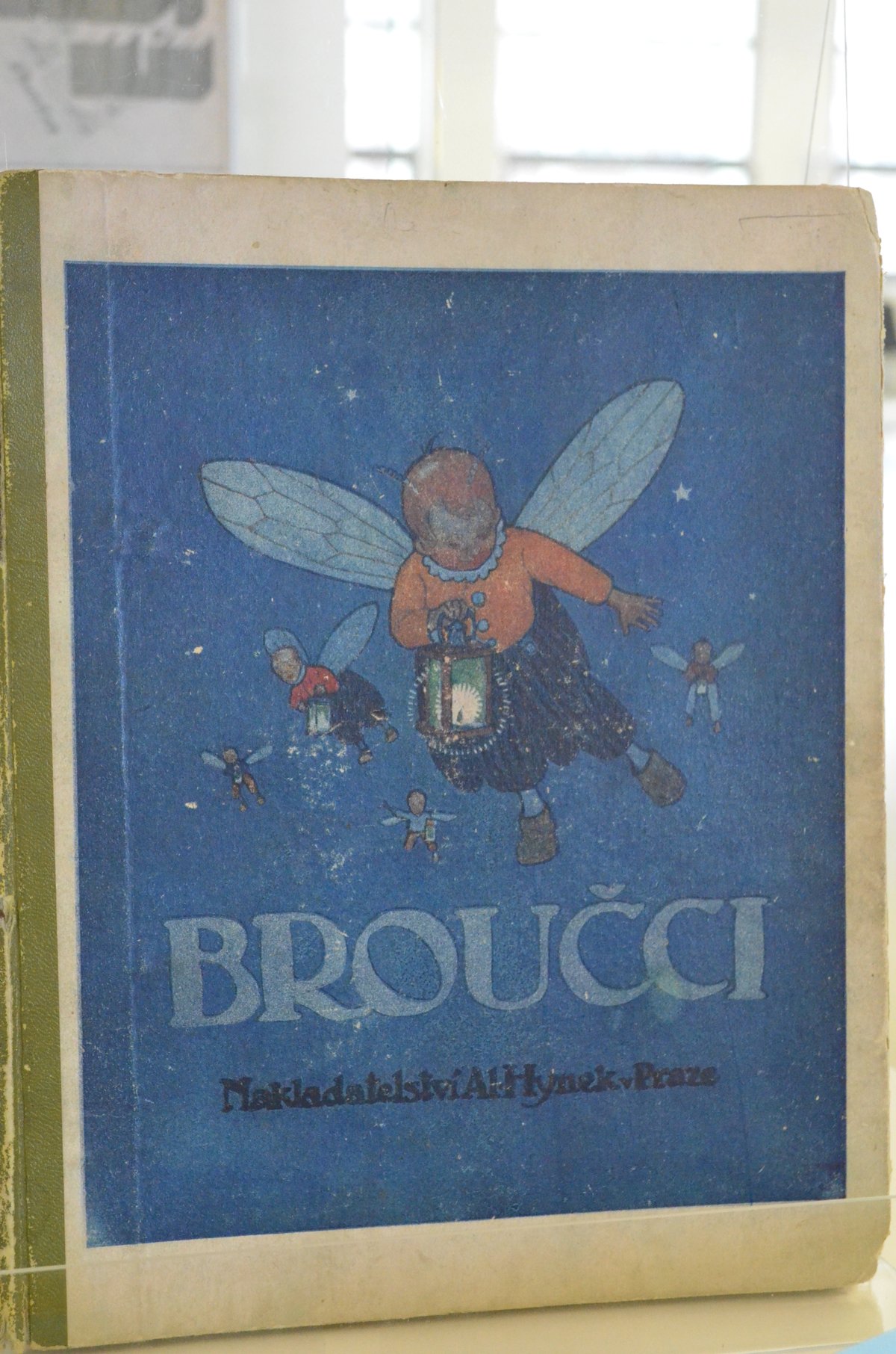 V expozici nechybí ani Karafiátovi Broučci, i když vyšli již v roce 1876. V anketě se často objevovali.