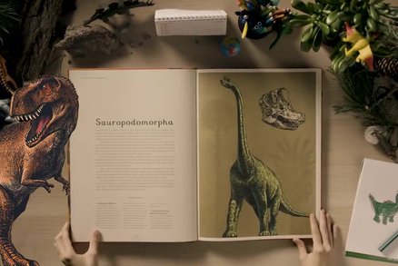 Dinosaurium, Příběh života a krásná kniha Řeky. Tři skvělé tipy pro vaši knihovnu