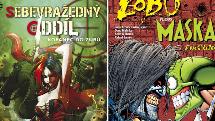 Sebevražedný oddíl 1: Kopanec do zubů a Lobo versus Maska a další řežba