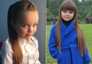 Anastasia Knyazeva je krásná holčička.