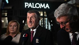 Představitelé hnutí ANO po jednání koaliční rady (13.11.2025)