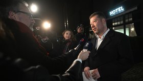 Tomio Okamura po jednání koaliční rady (13.11.2025)