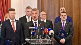 Podpis koaliční smlouvy