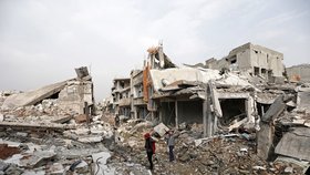 Město Kobani je kvůli bojům v dezolátním stavu.