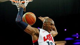 Basketbalista Kobe Bryant (†41) v dresu americké reprezentace