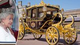 Nový kočár britské královny Alžběty II.: 400 plátů zlata, diamanty, safíry...