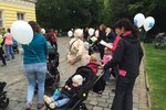 Matky s dětmi se zúčastnily události „S kočárkem Prahou“.