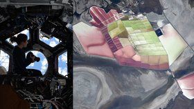 „Ať projasní váš den.“ Astronautka Christina ukázala fotky krás Země z vesmíru