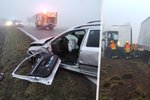 Na Chrudimsku se srazilo auto s kamionem: Bezohlední řidiči neumožnili průjezd záchranářům