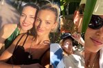 Modelky Kocianová a Vojtová: Krásky si užívají v Miami!