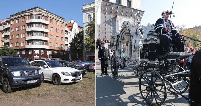 Strážnici pokutovali řidiče za špatné parkování