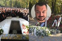 Pompézní pohřeb světského prince Jana Kočky ml. (†28): Milion korun jen za květiny!