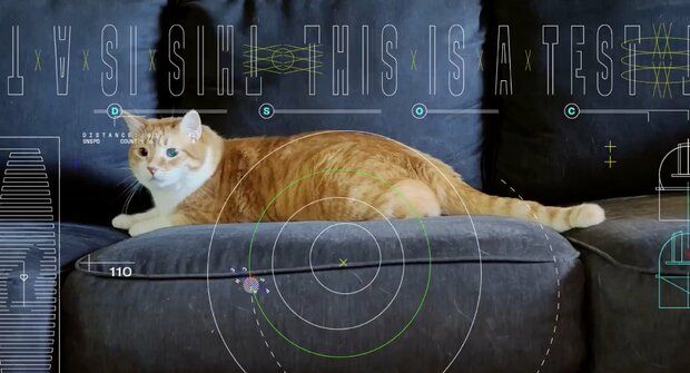 Video kočky z vesmíru: Sleduj první stream laserem v testu NASA