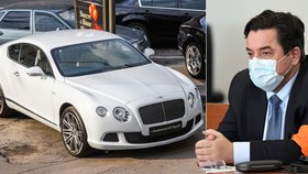 Kočnerovo luxusní Bentley jde do dražby! Splatí se tak pětina dluhů firmy, která mu patřila.