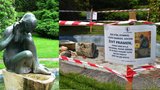 Fantom krade v Karviné sochy: Zmizel i Kodetův Živý pramen! Lázně další díla schovaly