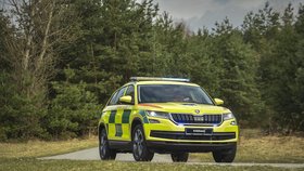 Škoda Kodiaq ve speciální verzi pro záchranáře