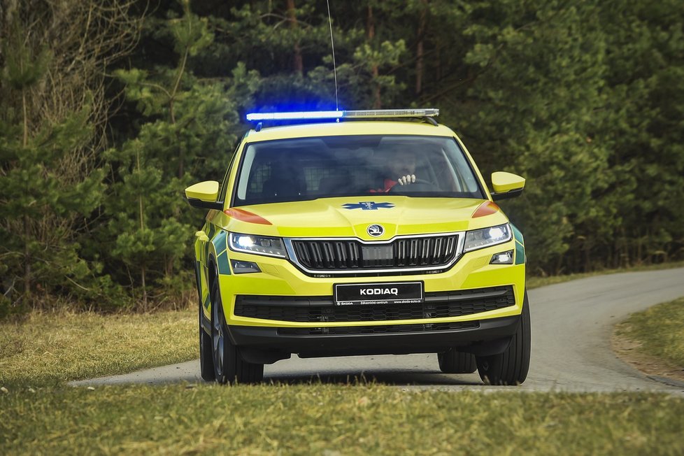 Škoda Kodiaq ve speciální verzi pro záchranáře