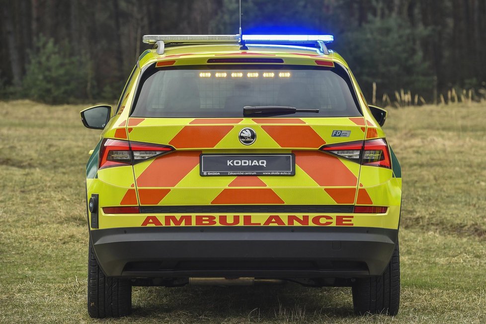 Škoda Kodiaq ve speciální verzi pro záchranáře