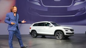 Kodiaq a jeho otec designer Jozef Kabaň