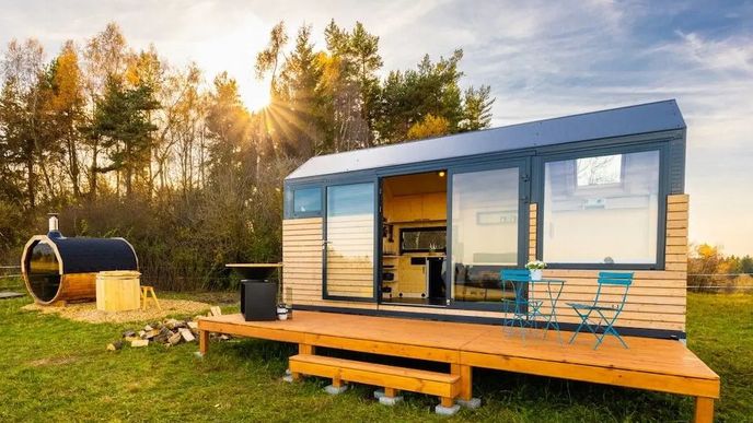 Ukázky tiny houses, které nabízí platforma Kodu Ukázky tiny houses, které nabízí platforma Kodu