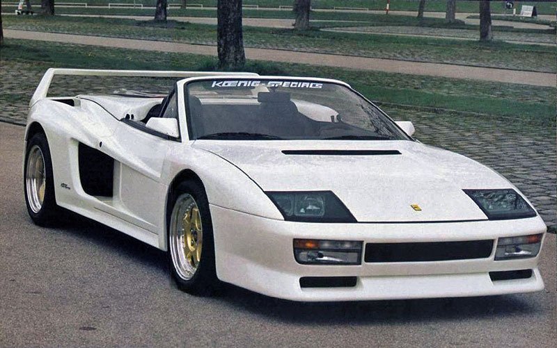 Koenig Ferrari Testarossa Competition Evolution Spider