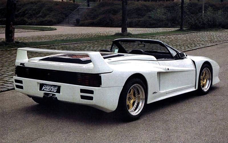 Koenig Ferrari Testarossa Competition Evolution Spider