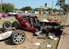Koenigsegg CCX: Po havárii roztrhaný na kousky