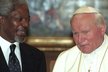 Annan a papež Jan Pavel II.