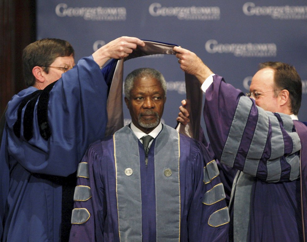 Kofi Annan zemřel ve věku 80 let