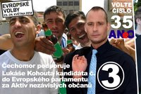 Lukáš Kohout opět lhal: Pro evropské volby zneužil Čechomor a projevy jiných kandidátů!