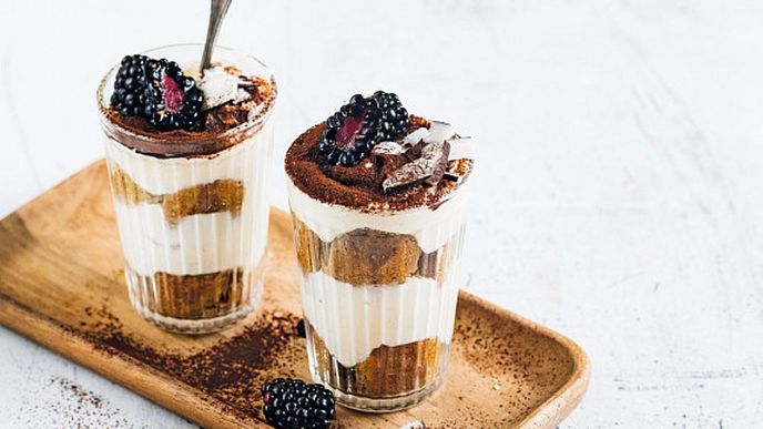 kokosové tiramisu