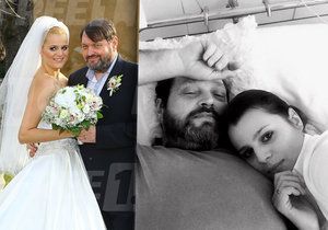 Ornella Koktová s manželem Josefem oslavili výročí svatby v nemocnici.
